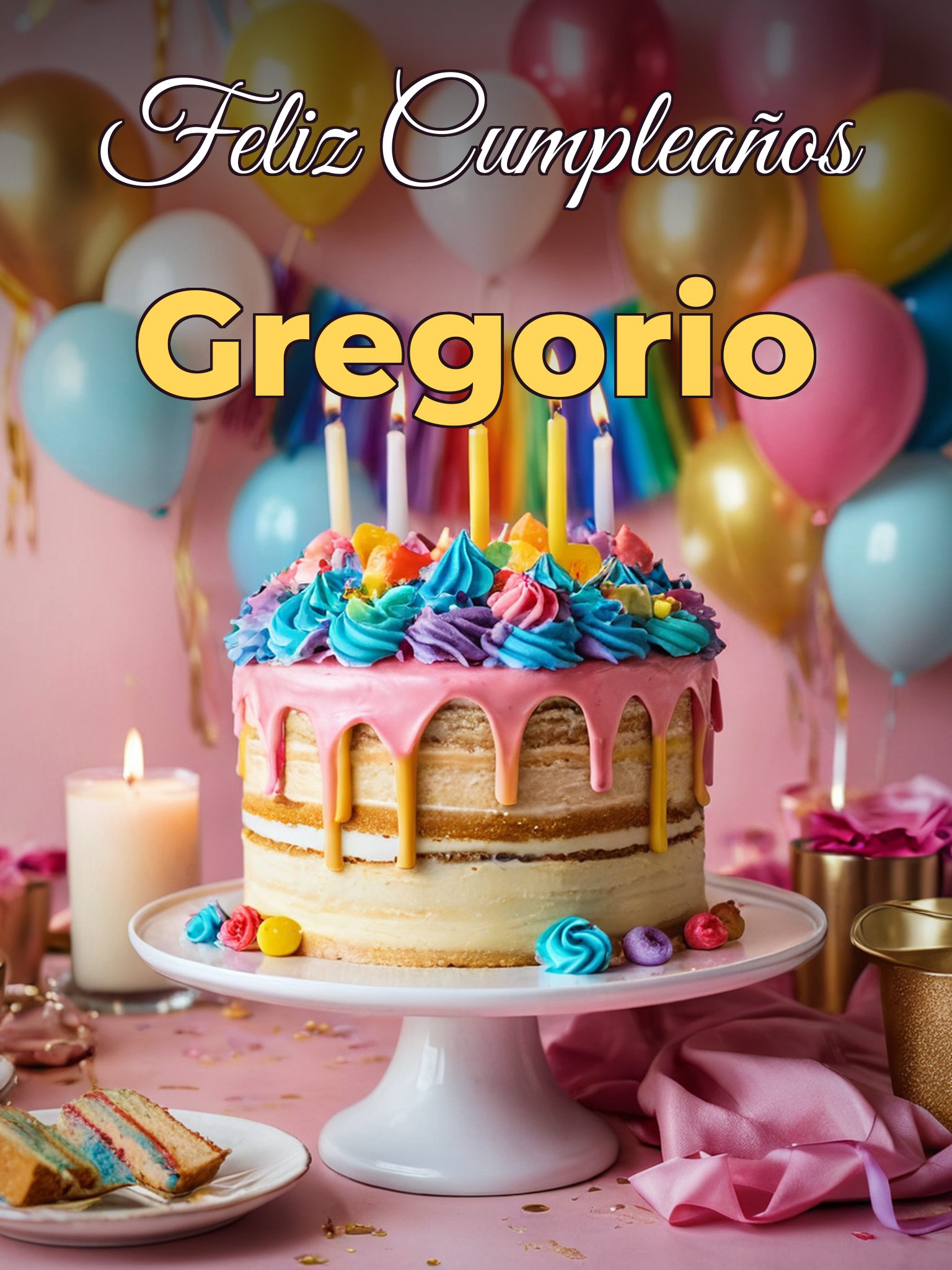 Feliz cumpleaños gregorio