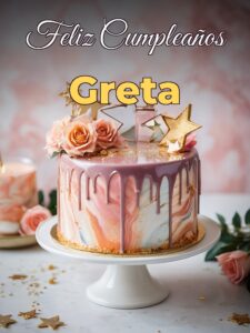 Feliz cumpleaños greta
