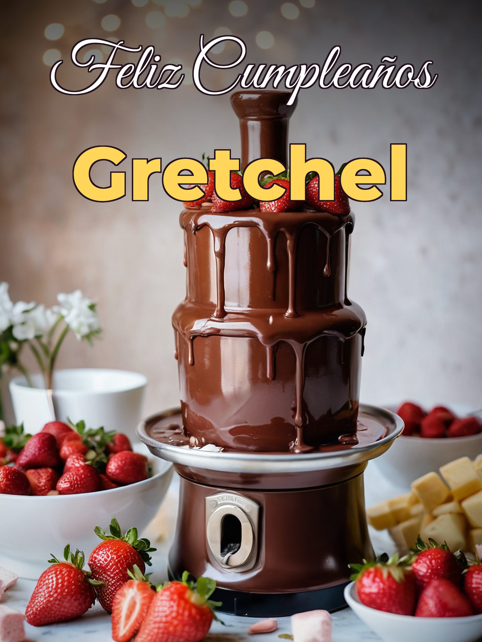 Feliz cumpleaños gretchel