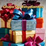 feliz cumpleaños grupo de estudiantes