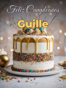 Feliz cumpleaños guille