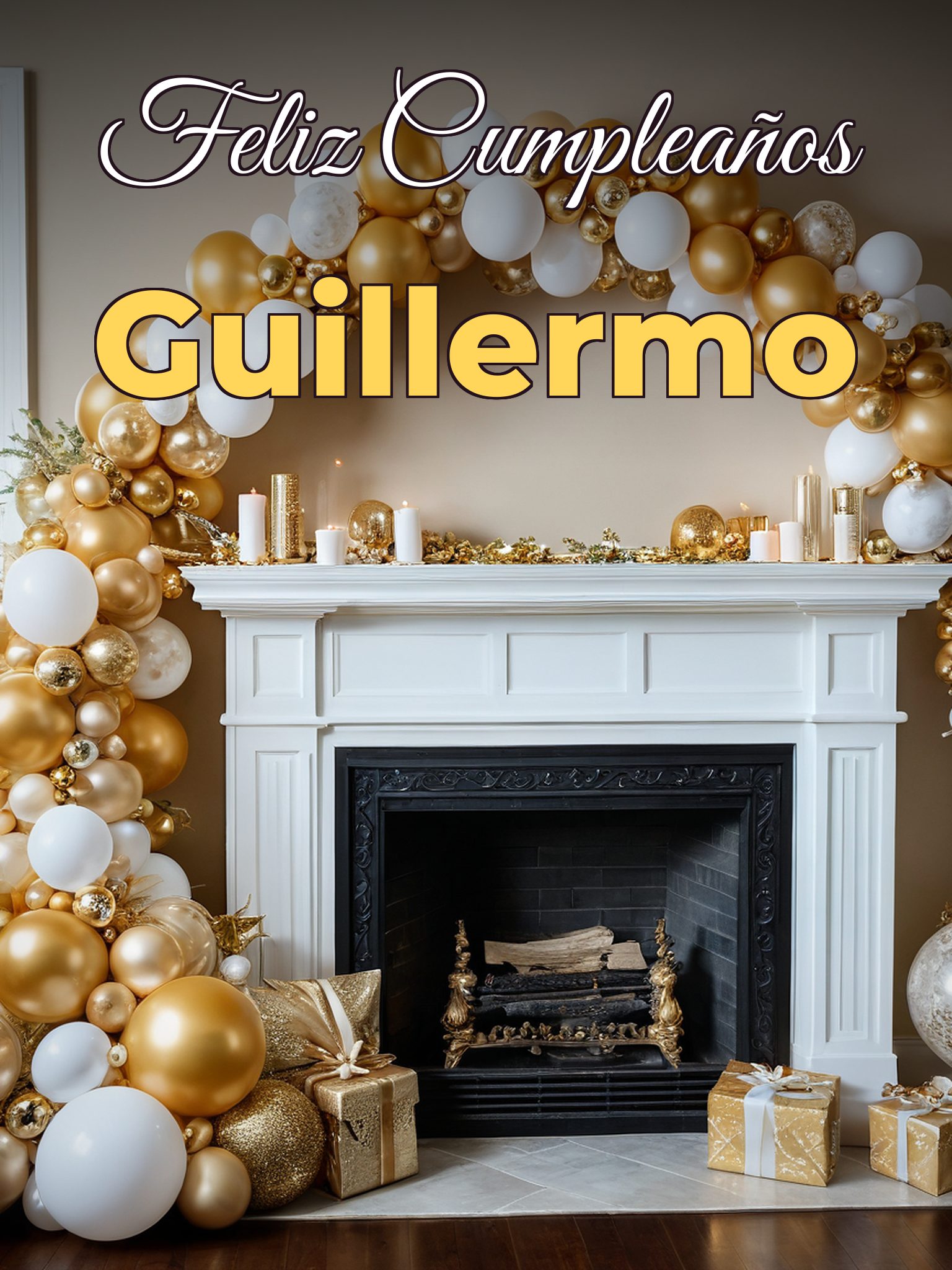 Feliz cumpleaños guillermo
