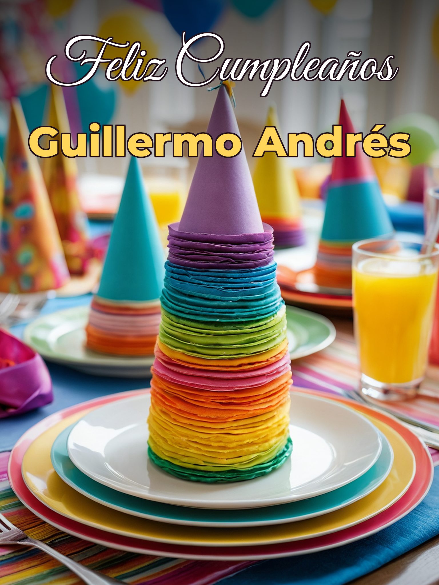 Feliz cumpleaños guillermo Andrés