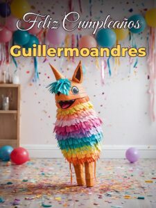 Feliz cumpleaños guillermoandres