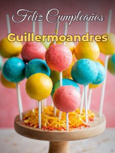 Feliz cumpleaños guillermoandres