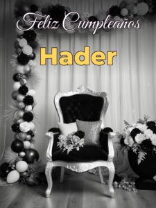 Feliz cumpleaños hader