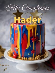 Feliz cumpleaños hader
