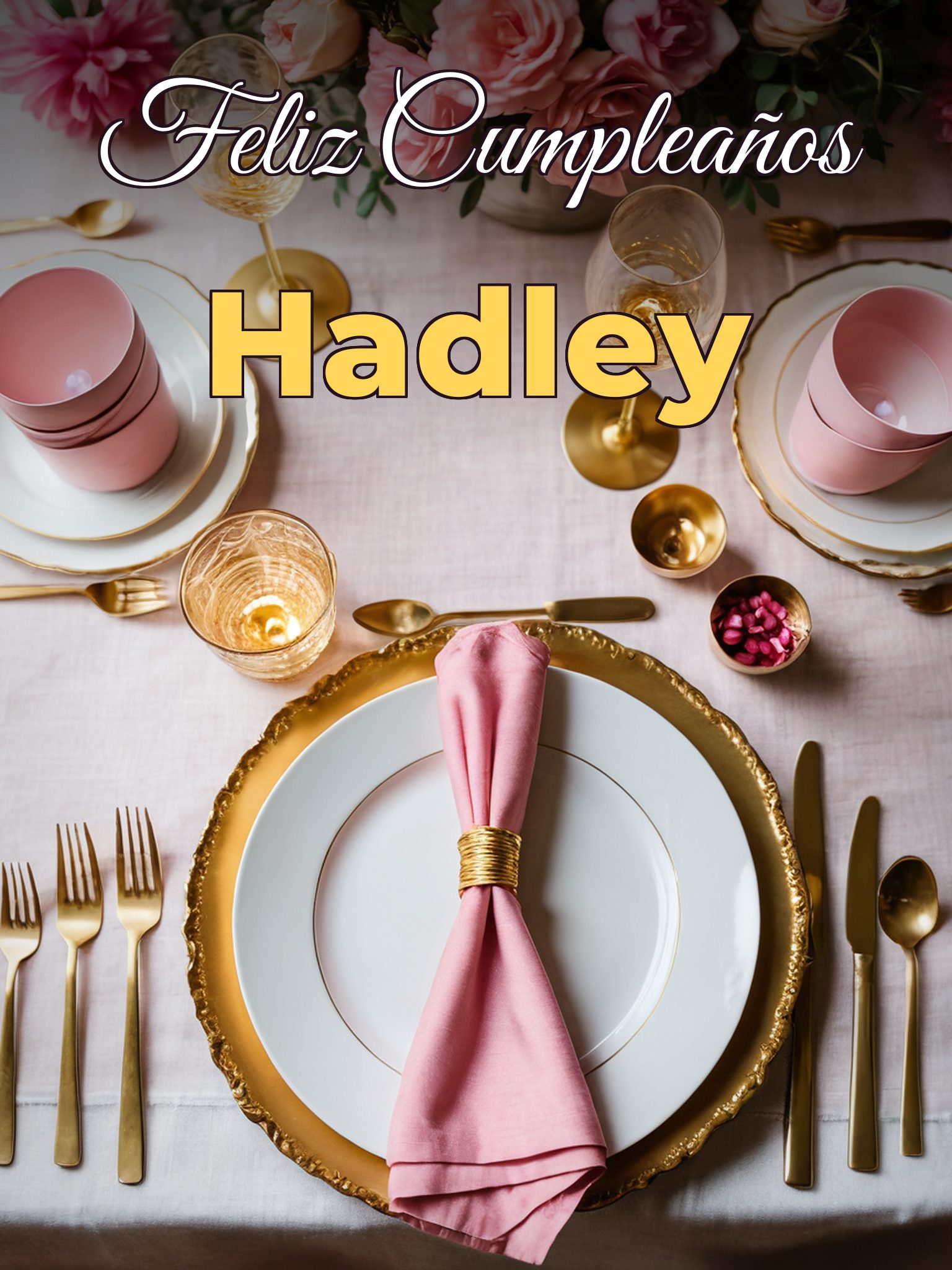 Feliz cumpleaños hadley