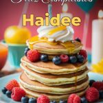 feliz cumpleaños haidee