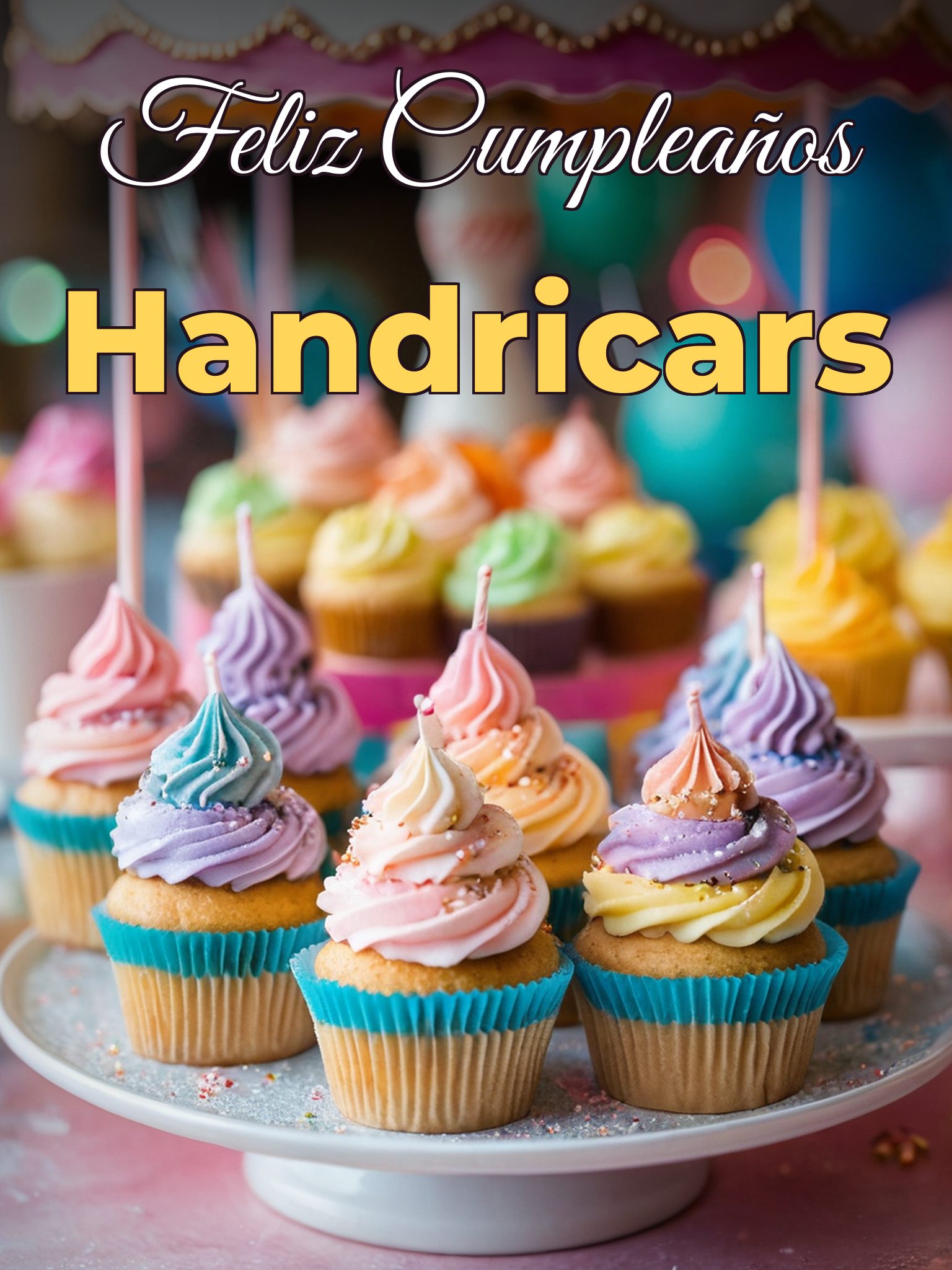Feliz cumpleaños handricars