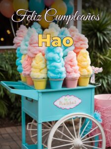 Feliz cumpleaños hao