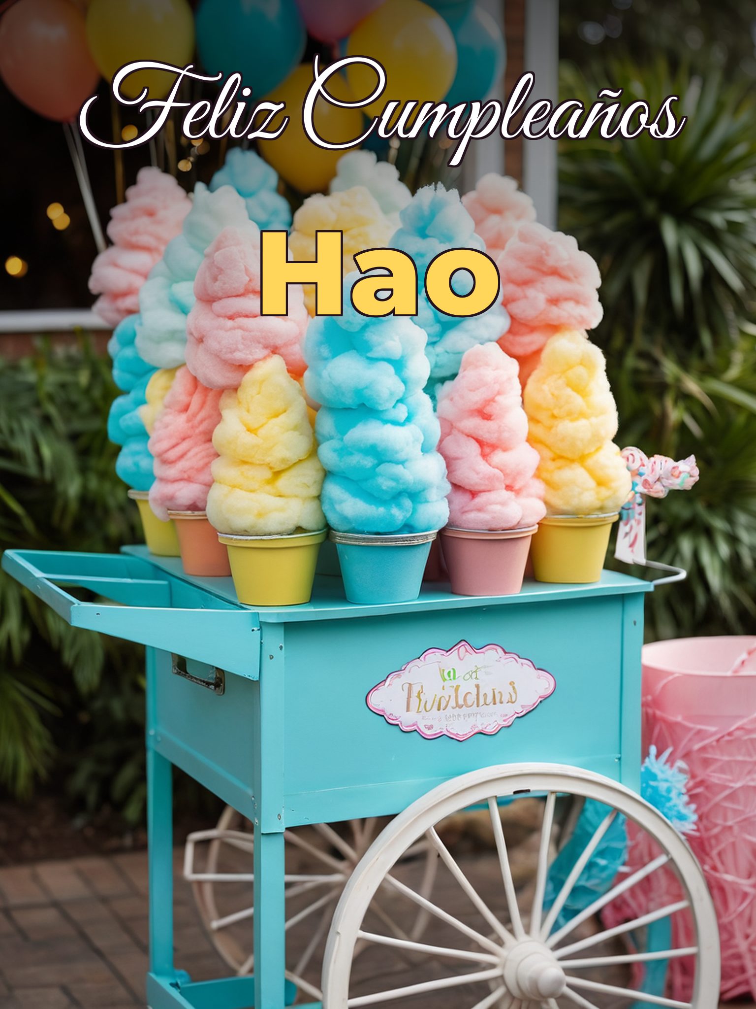 Feliz cumpleaños hao