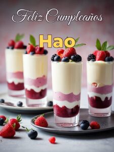 Feliz cumpleaños hao