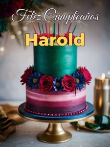Feliz cumpleaños harold