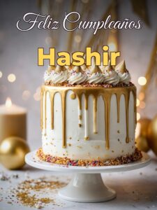 Feliz cumpleaños hashir