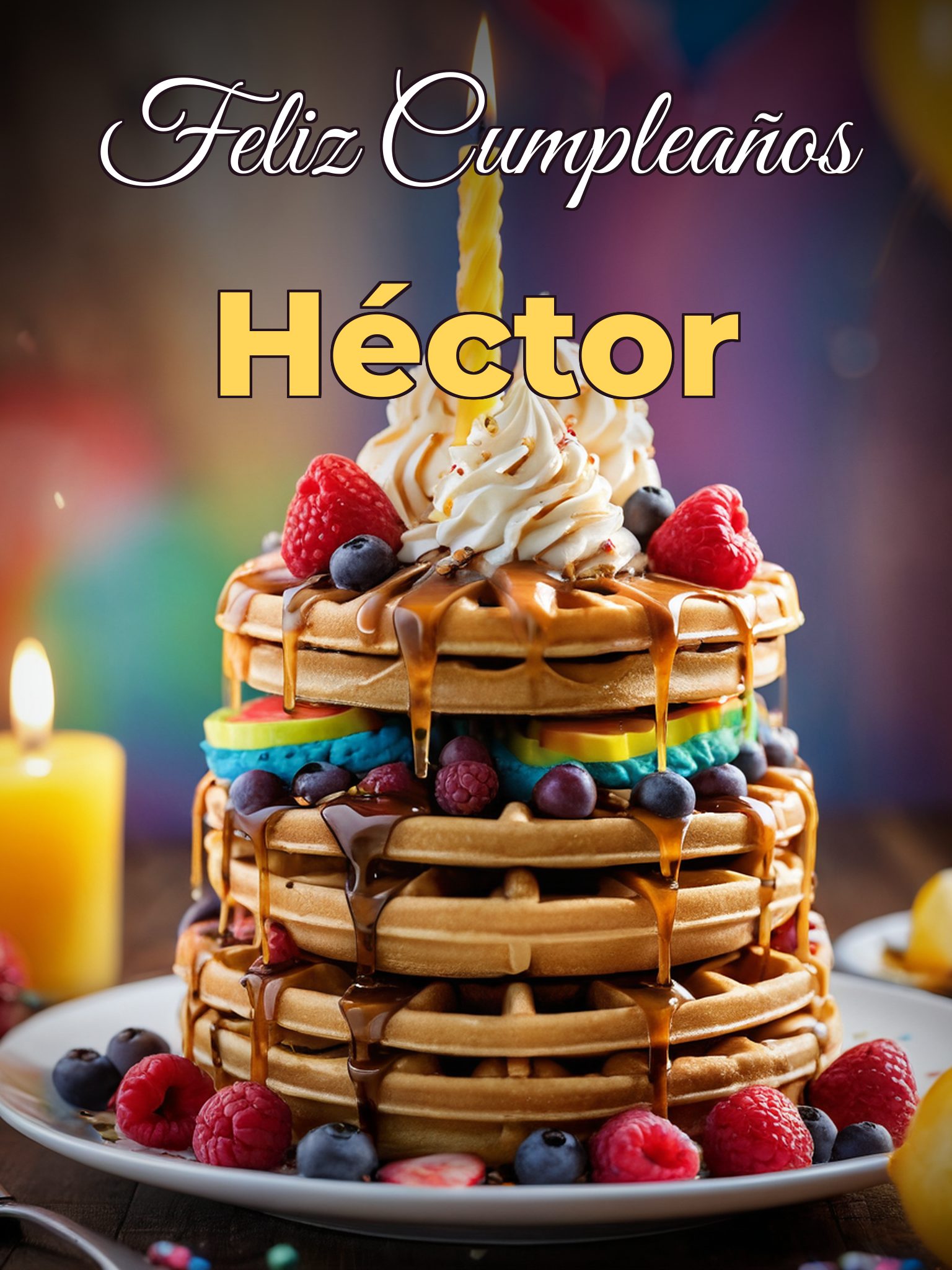 Feliz cumpleaños Héctor