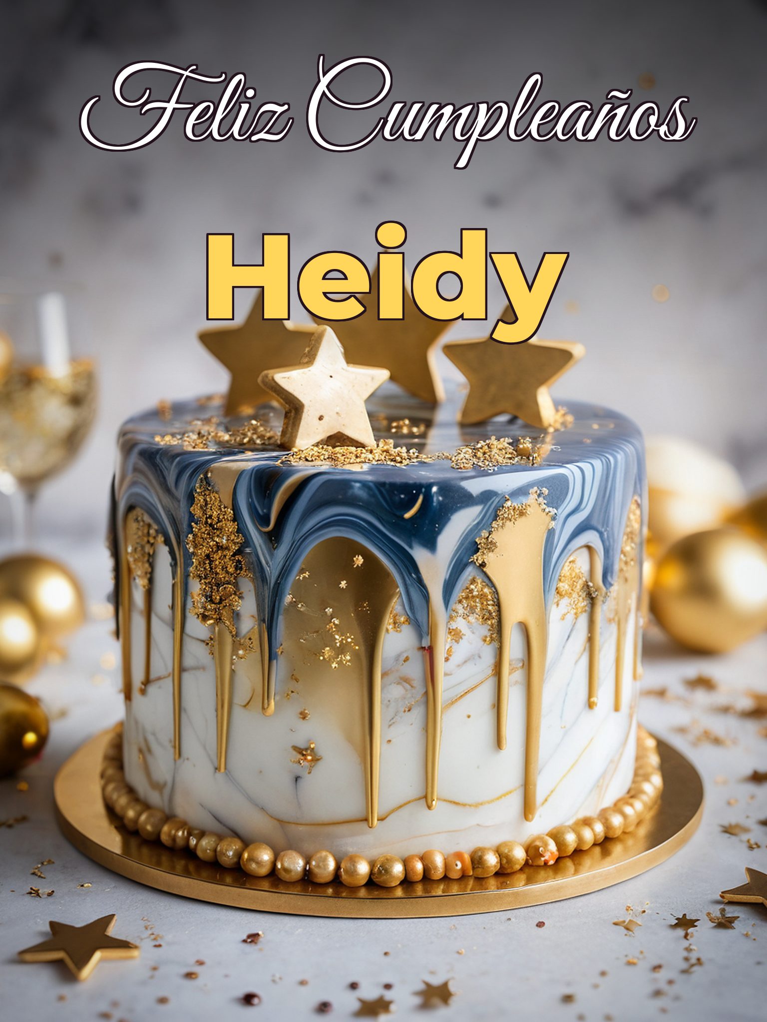 Feliz cumpleaños heidy