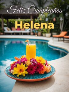 Feliz cumpleaños helena