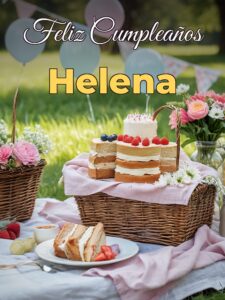 Feliz cumpleaños helena
