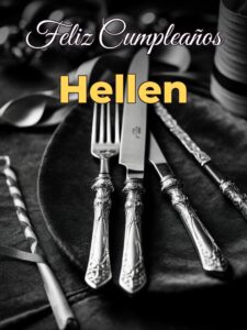 Feliz cumpleaños hellen