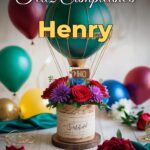 feliz cumpleaños henry