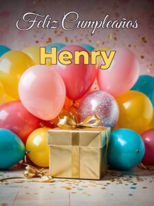 Feliz cumpleaños henry