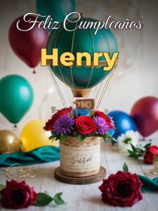 Feliz cumpleaños henry