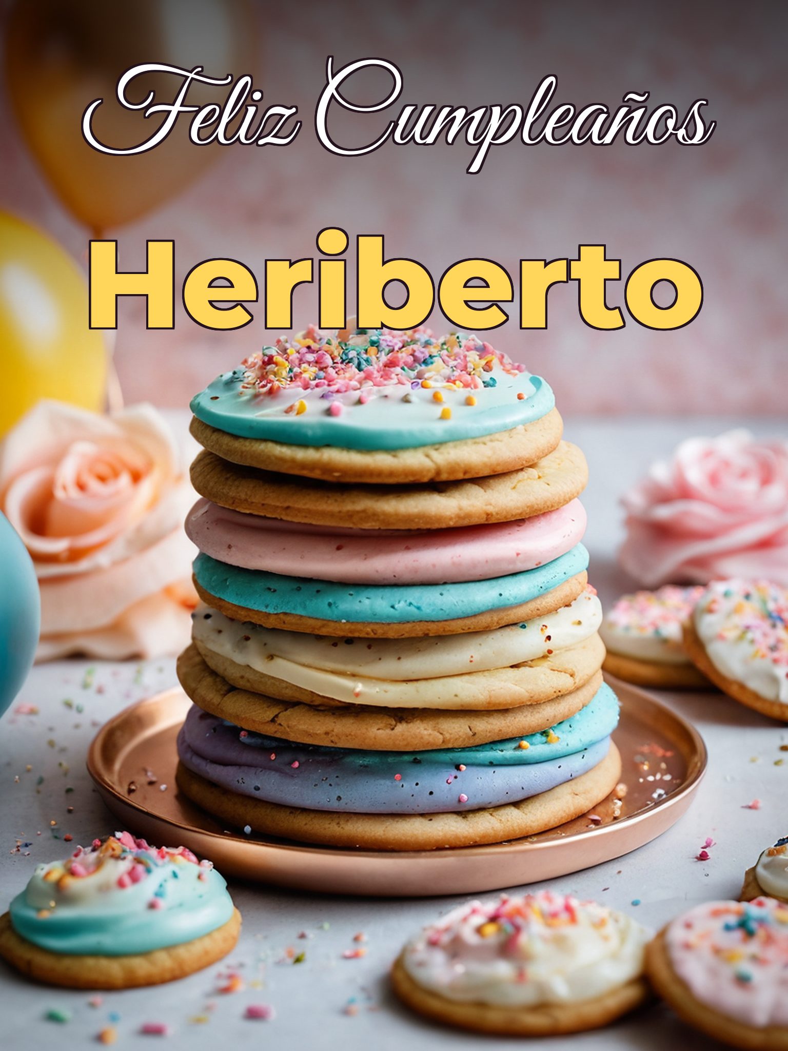 Feliz cumpleaños heriberto