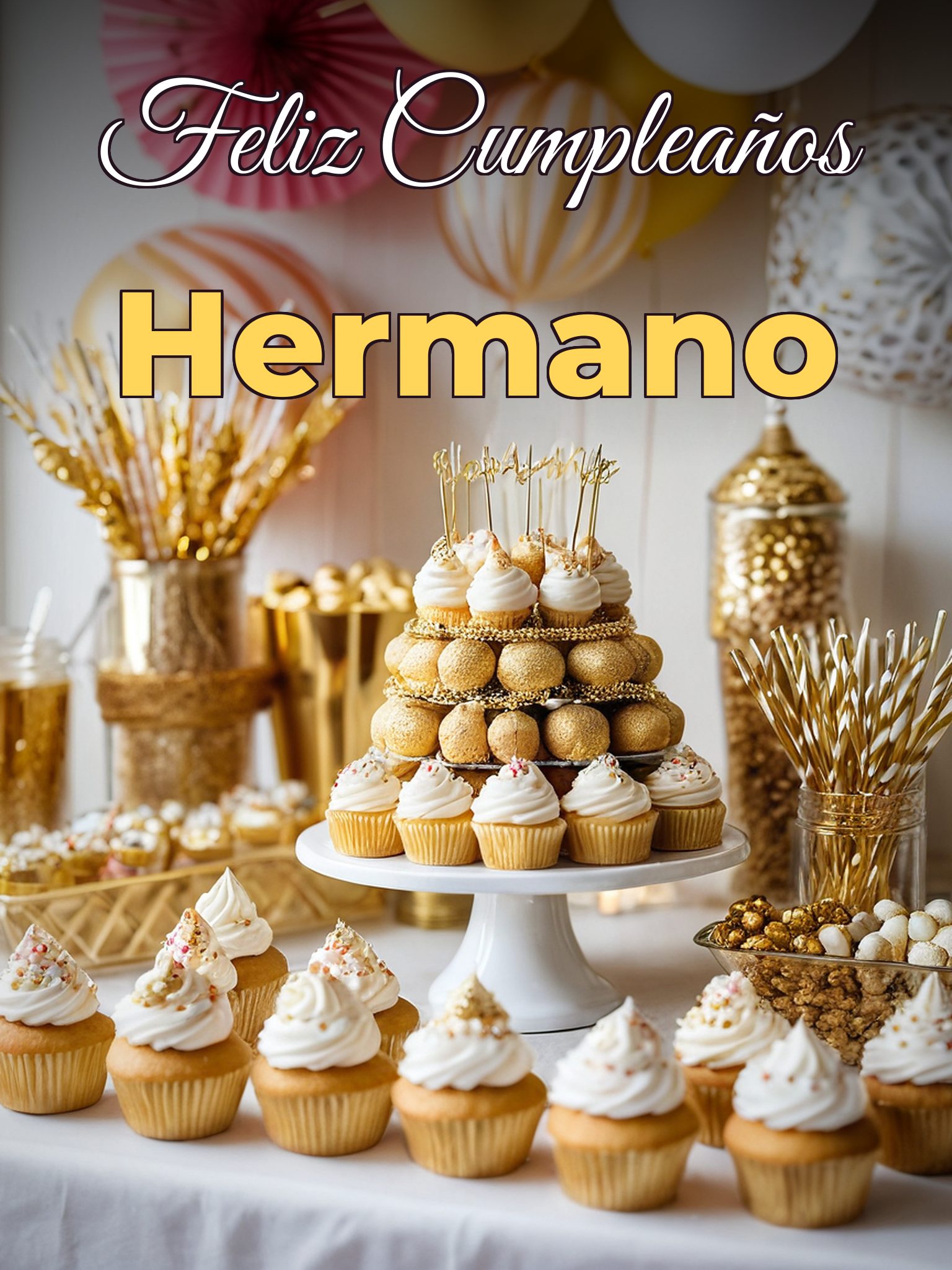 Feliz cumpleaños hermano