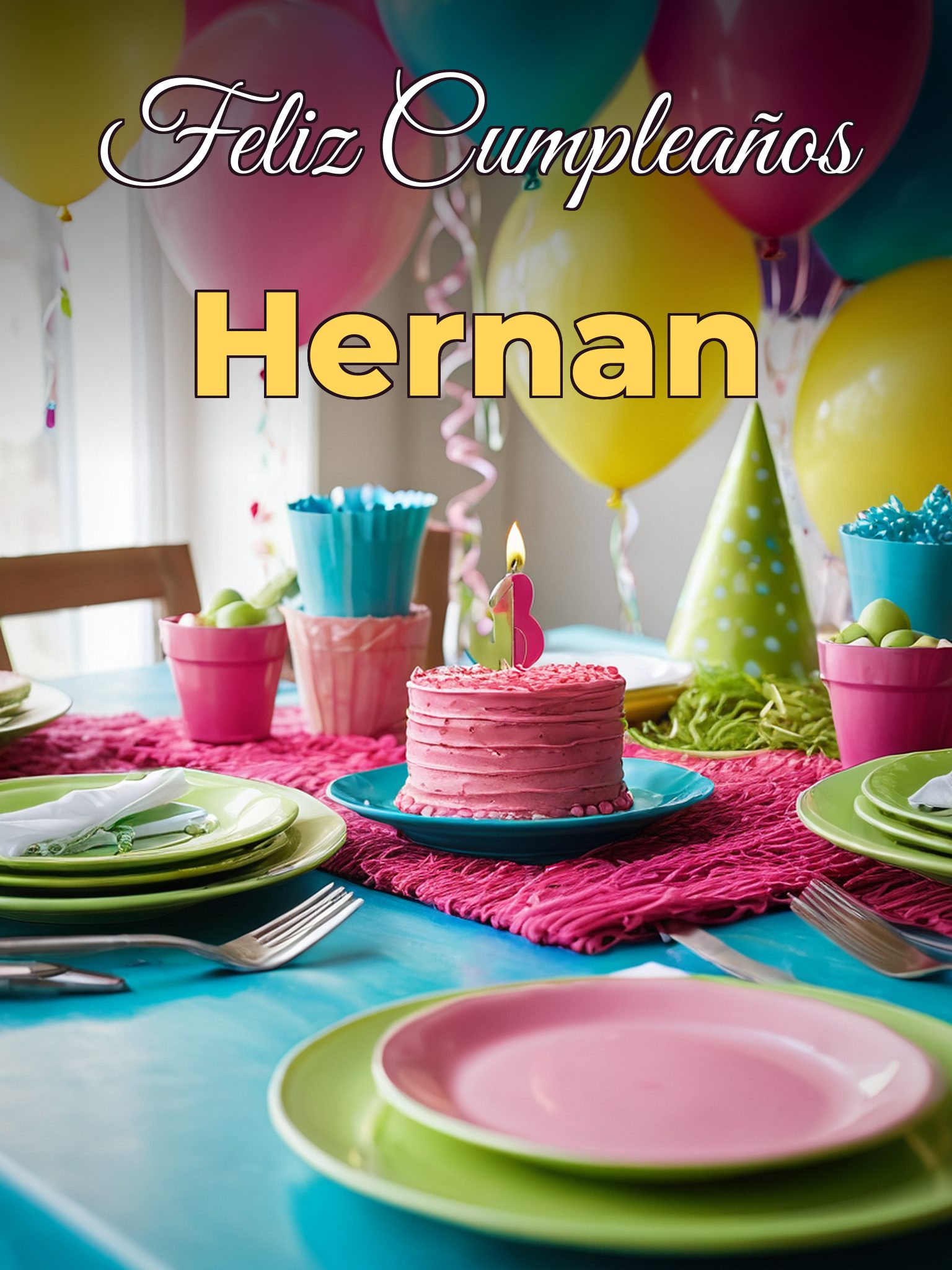 Feliz cumpleaños hernan