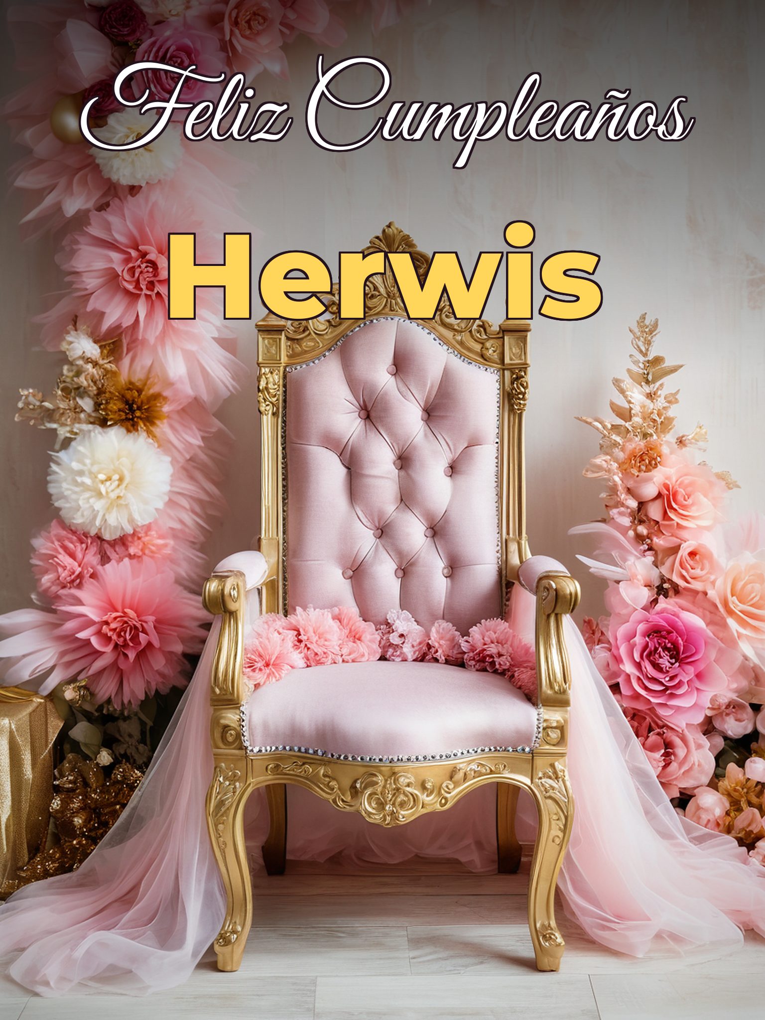 Feliz cumpleaños herwis