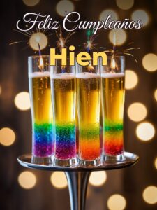 Feliz cumpleaños hien