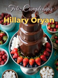 Feliz cumpleaños hillary oryan
