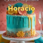 feliz cumpleaños horacio