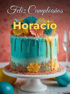 Feliz cumpleaños horacio