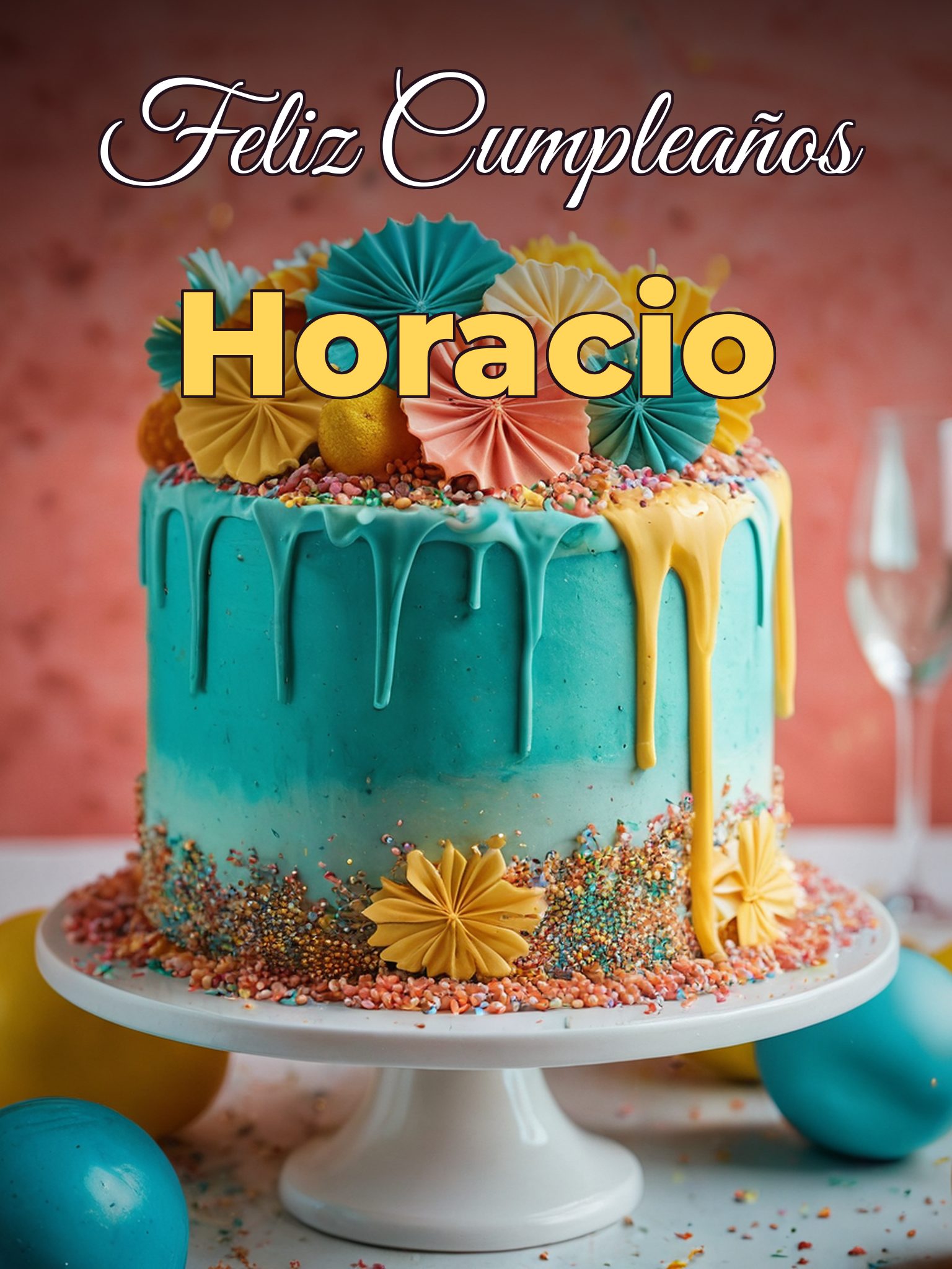 Feliz cumpleaños horacio