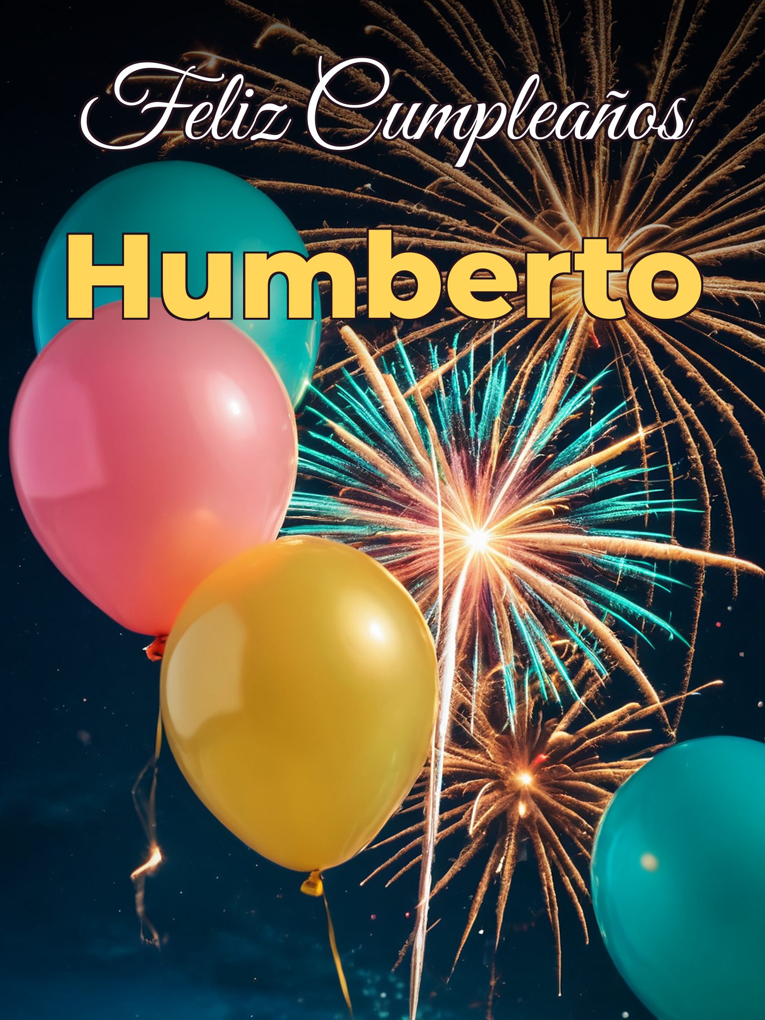 Feliz cumpleaños humberto