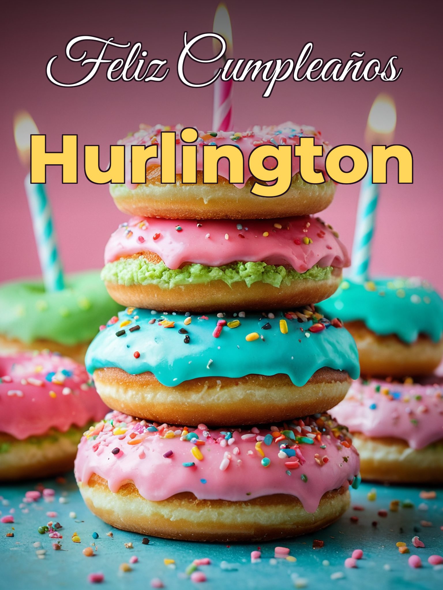 Feliz cumpleaños hurlington
