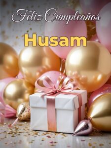 Feliz cumpleaños husam
