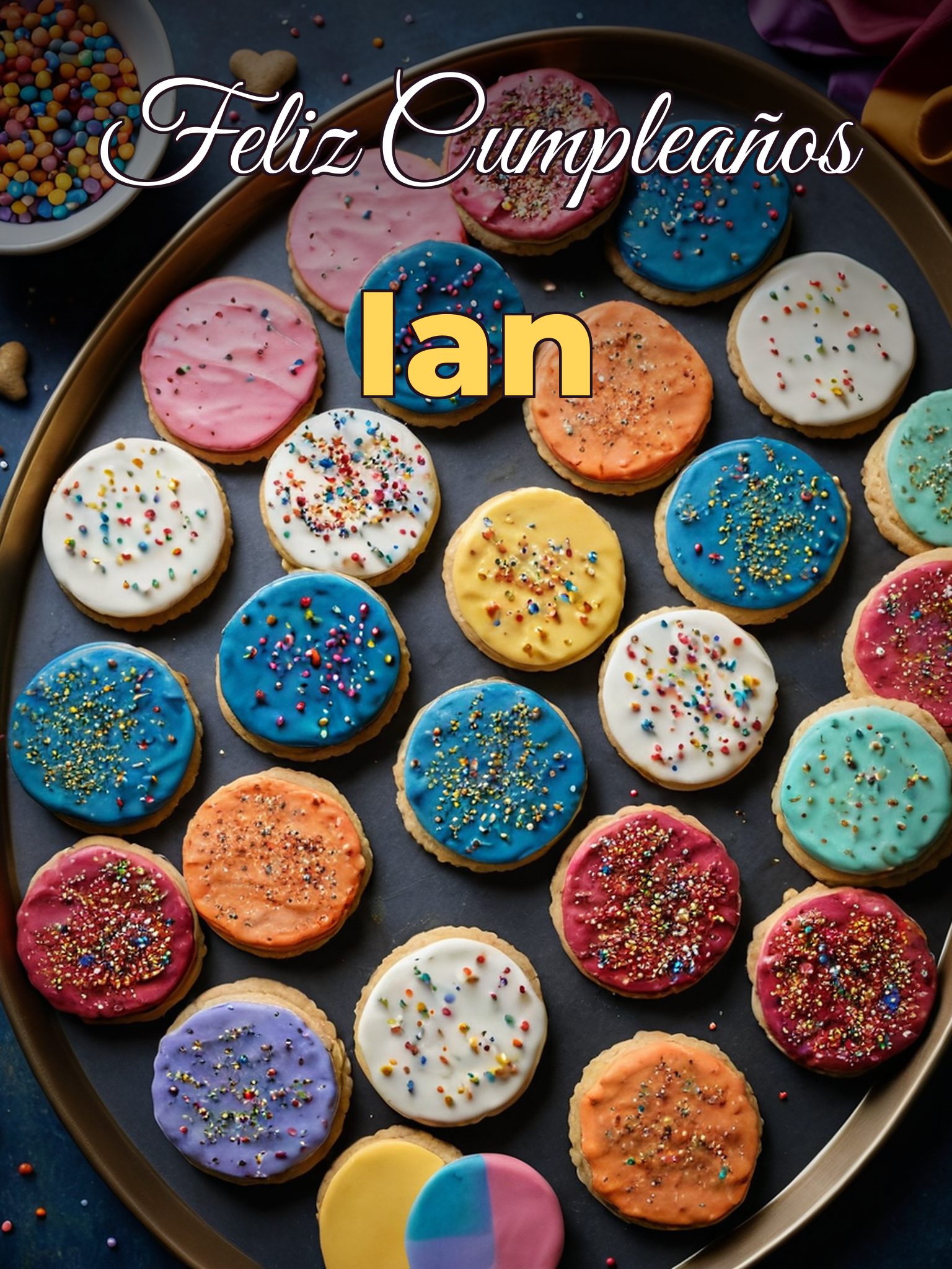 Feliz cumpleaños ian