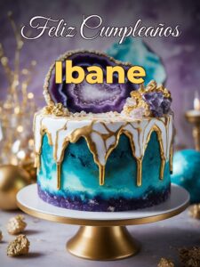Feliz cumpleaños ibane