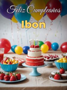 Feliz cumpleaños ibon
