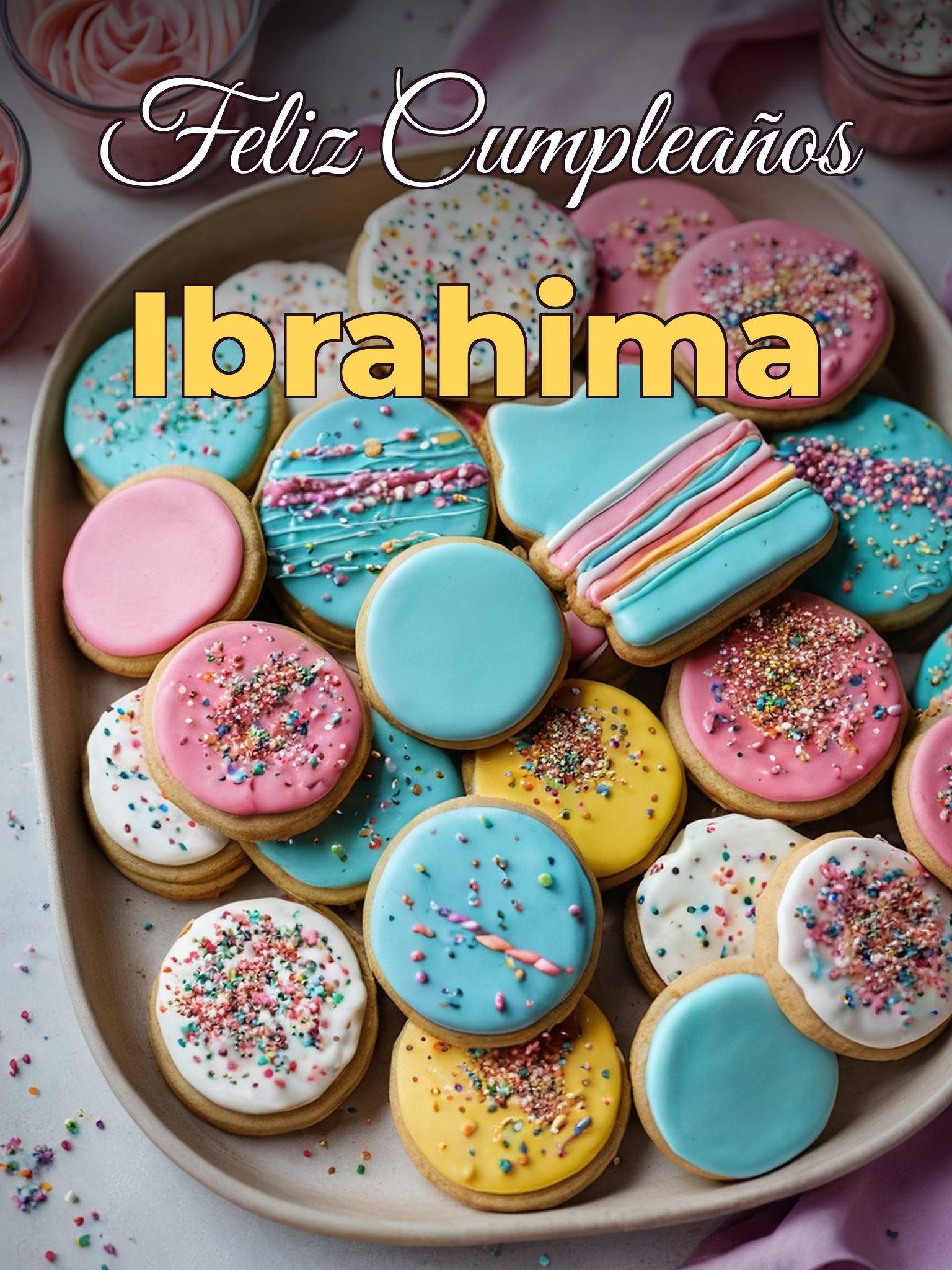 Feliz cumpleaños ibrahima