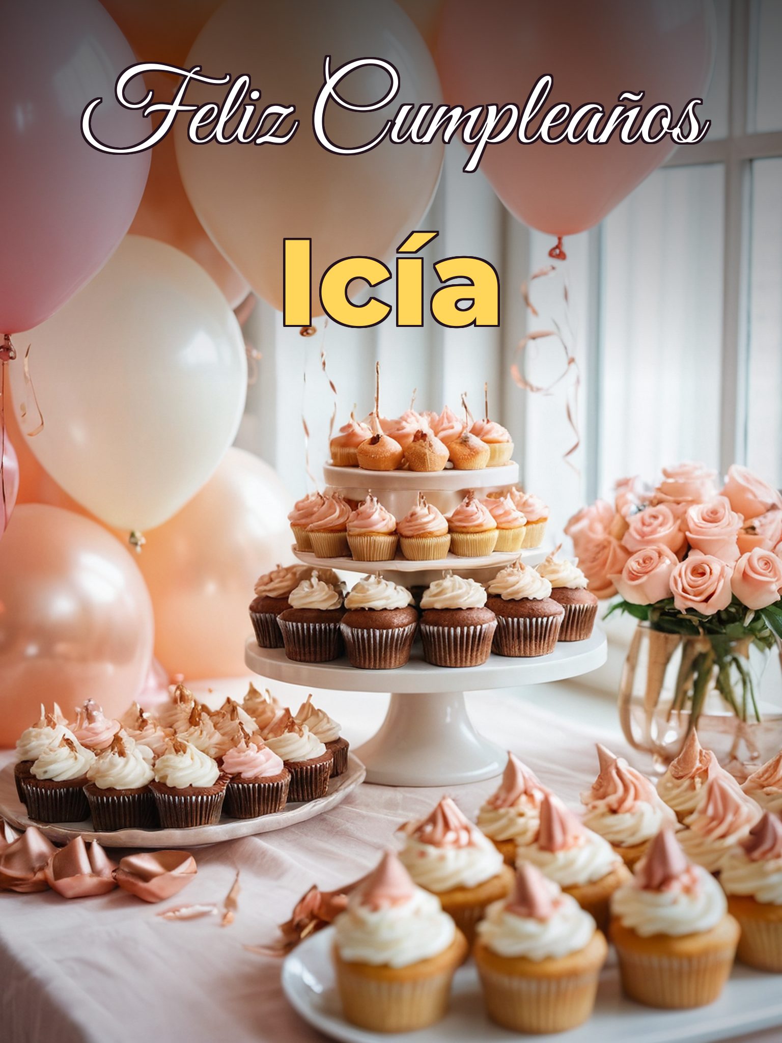 Feliz cumpleaños icía