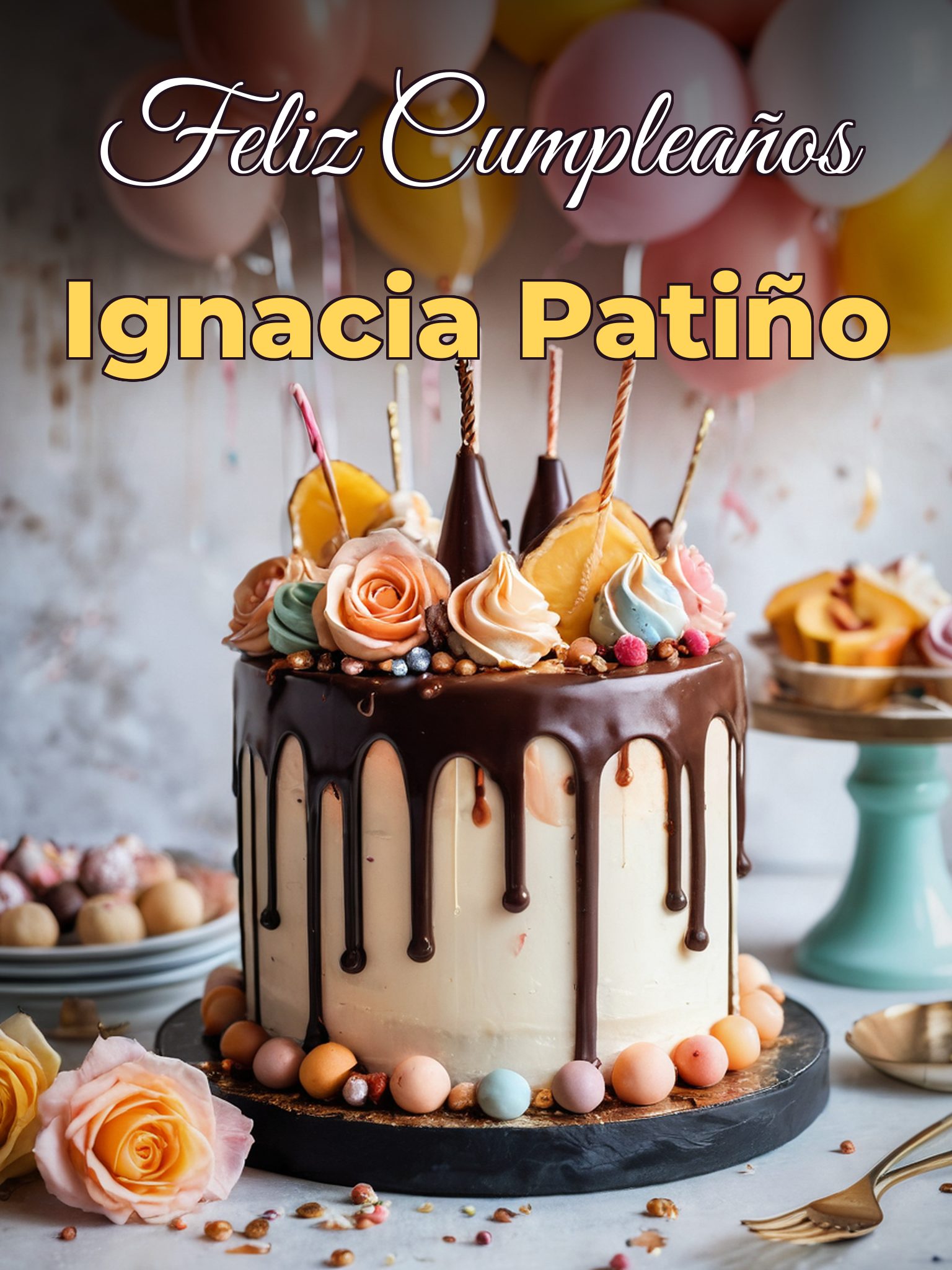 Feliz cumpleaños ignacia patiño