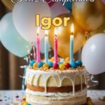 feliz cumpleaños igor