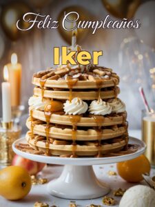 Feliz cumpleaños iker