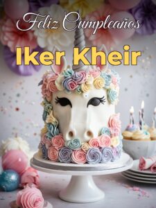 Feliz cumpleaños iker kheir