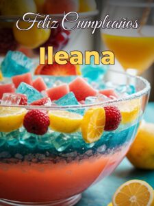 Feliz cumpleaños ileana