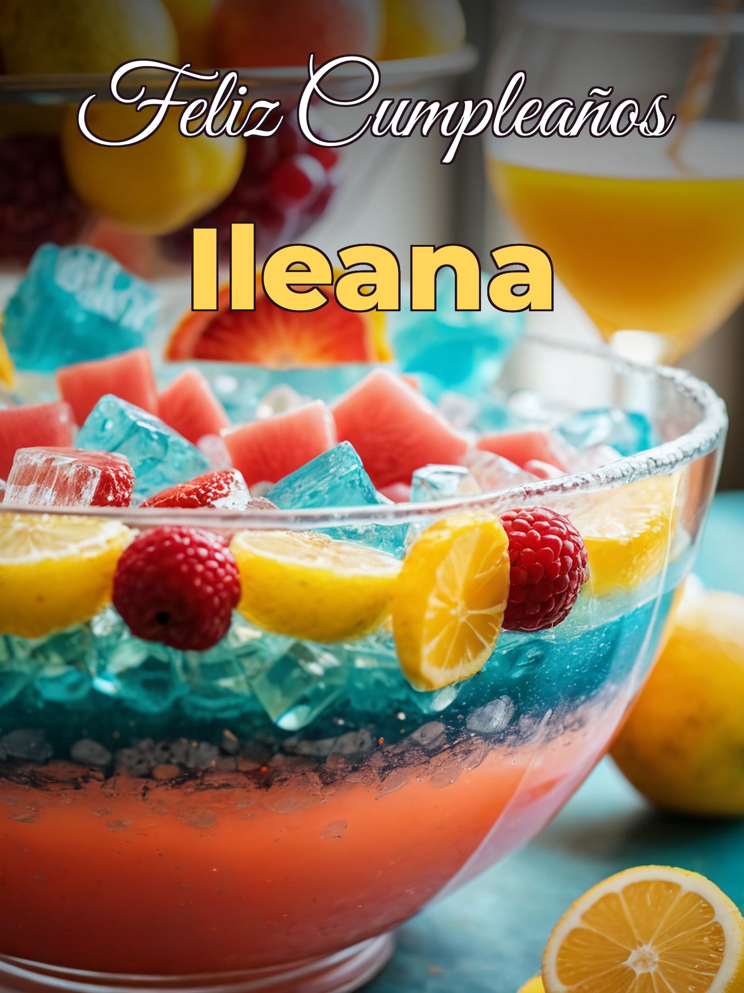 Feliz cumpleaños ileana